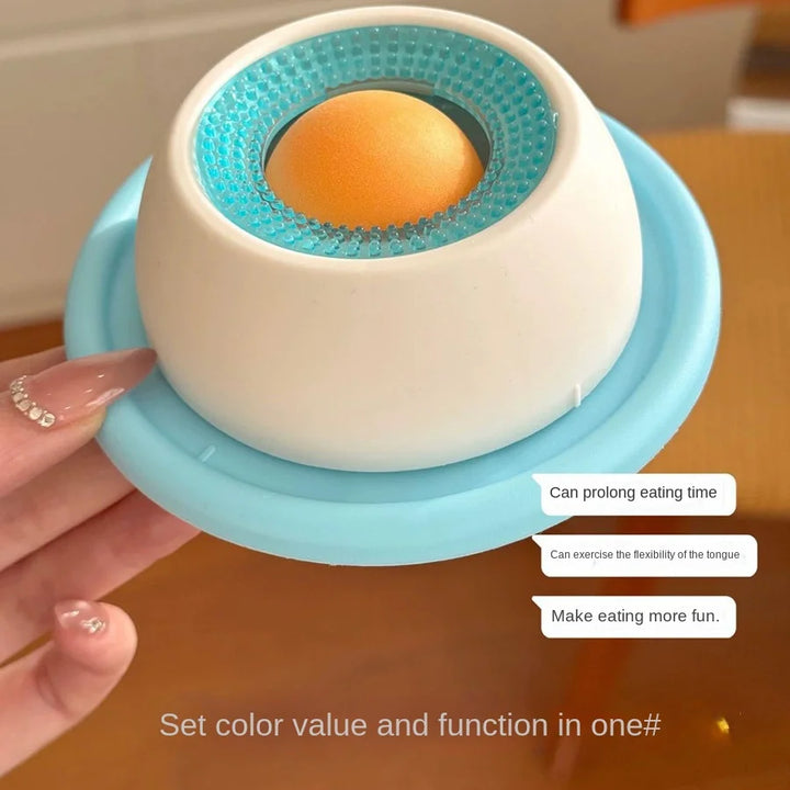 Juguete Interactivo para Lamer para Perros – Dispensador de Comida de Alimentación Lenta para Entrenamiento, Enriquecimiento y Cachorros